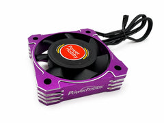 40mm Aluminum Tornado High Speed HV RC Cooling Fan Purple