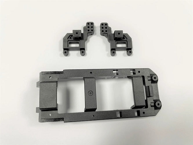 Extenstion Plate and Shock Tower, 6x6 Conversion from 4x4