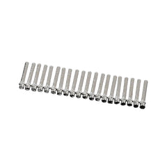 Miniature Scale Hex Bolts (M2 x 12mm) (Silver)