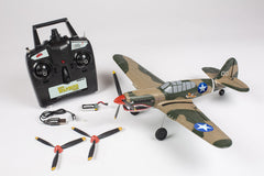 Curtiss P-40 Warhawk Micro RTF Airplane w/PASS System
