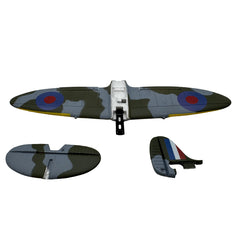 Main Wing and Tail; Micro Spitfire V3