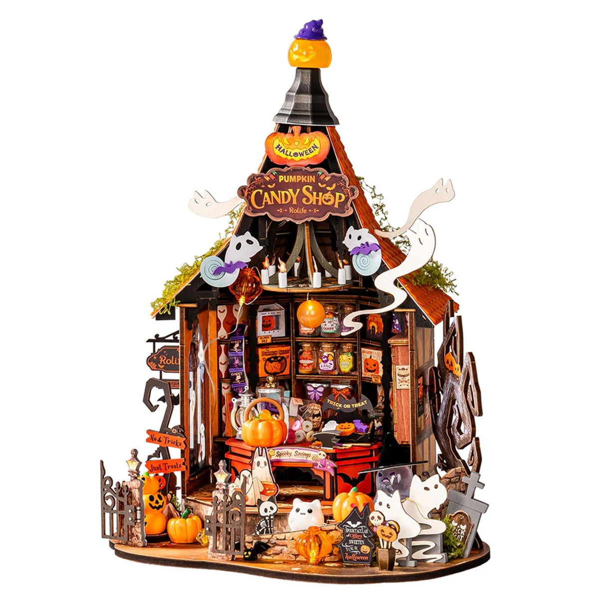 Haunted Candy House DIY Miniature House