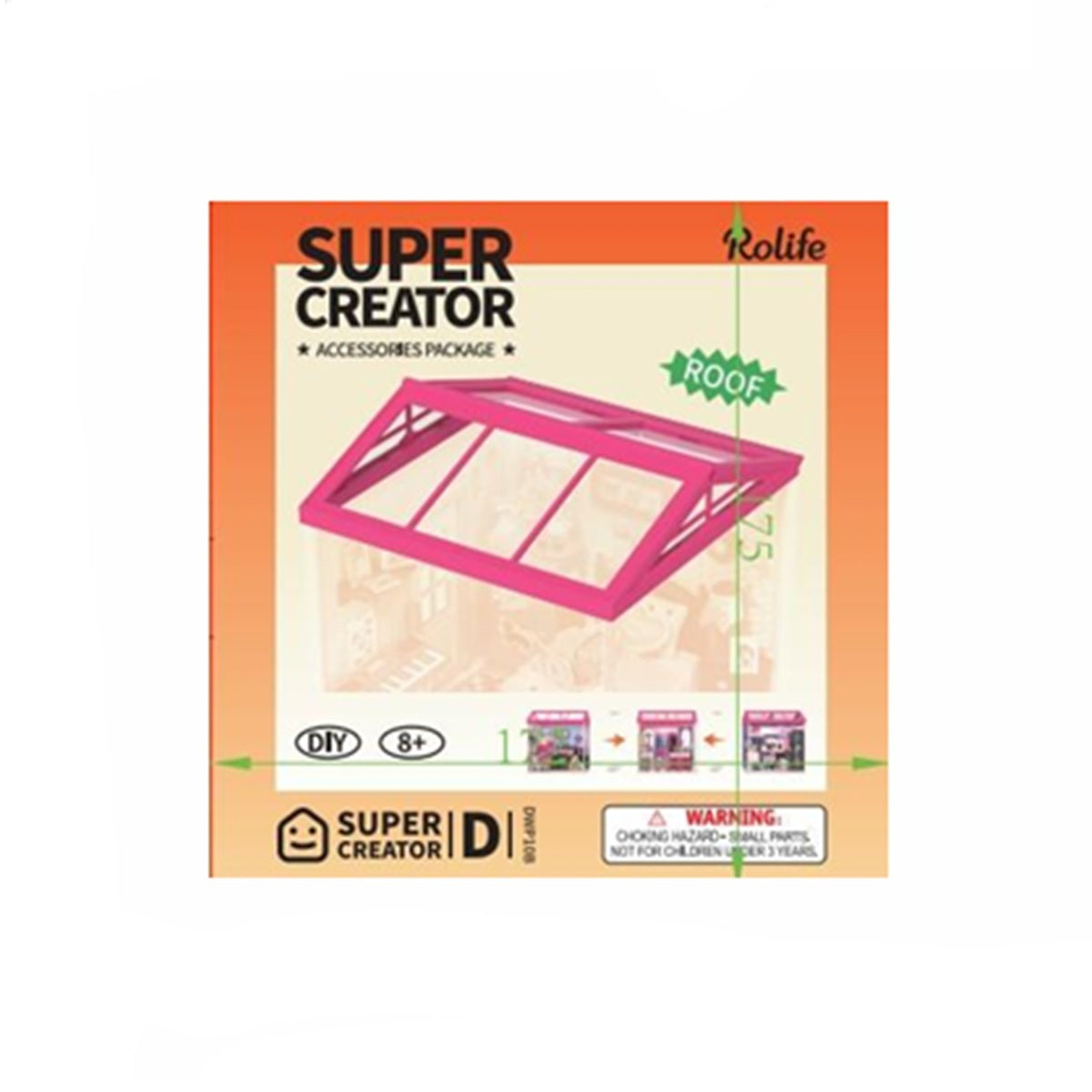 Roof D - Pink Color