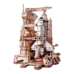Space Shuttle Mechanical 3D Wooden Puzzle