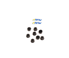 6-32 NYLON NUTS BLACK/8