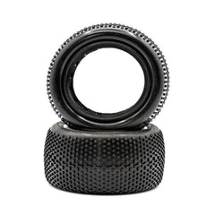 Super Mini - 1/10 Rear Buggy Tires w/Black Inserts (1 Pair)