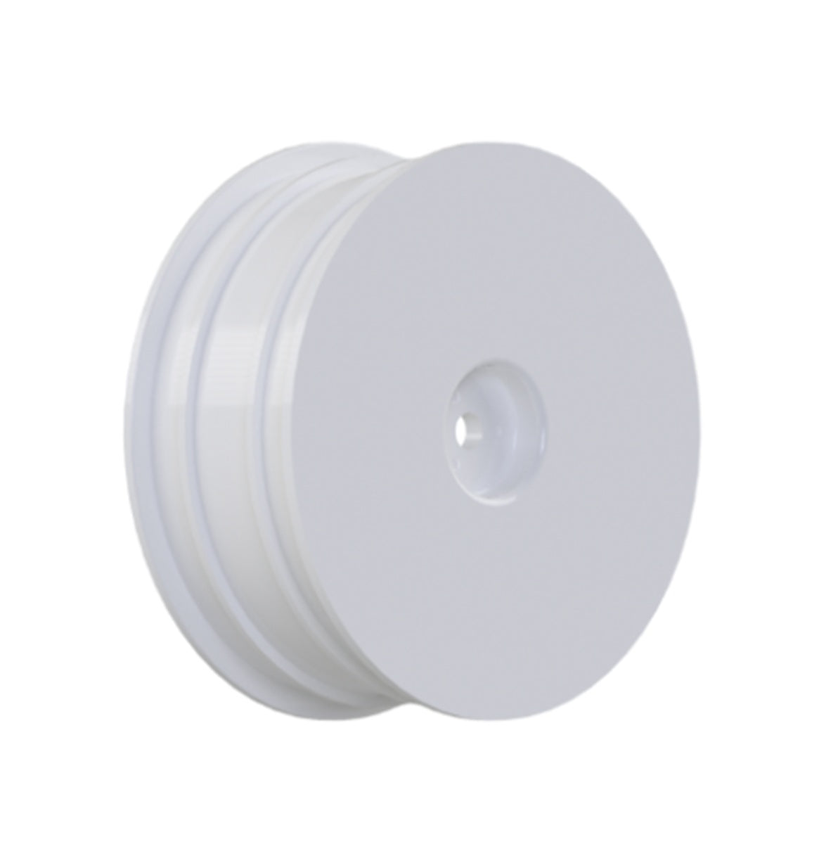 2.2" 1/10 2WD Front Wheels (White) (2) (B6/RB6)