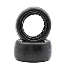Slick - 2.2" Rear Buggy Tires w/ Inserts, Red, Yellow