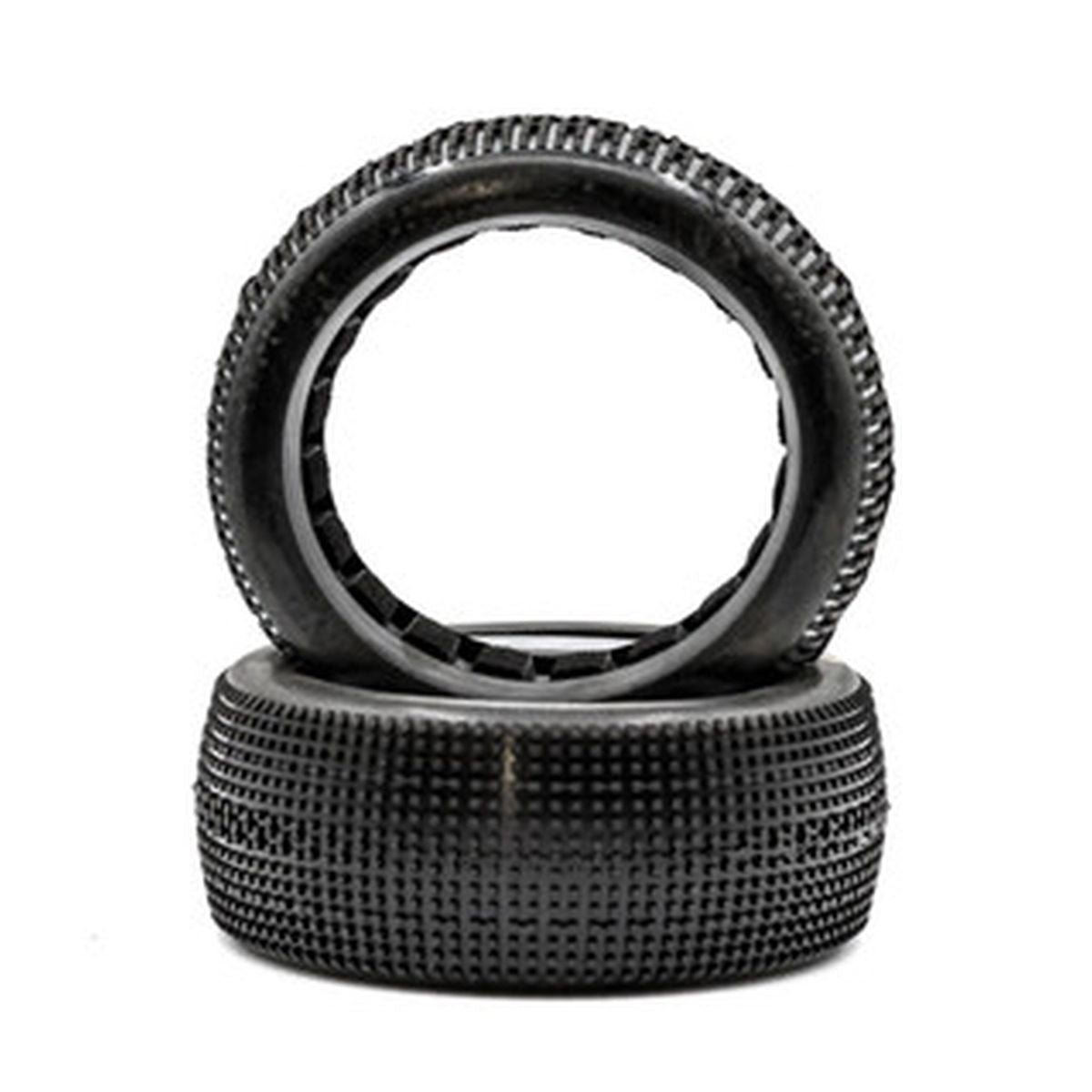Aurora - 1/8 Buggy Tires w/ Inserts (1 Pair) Soft (Yellow)