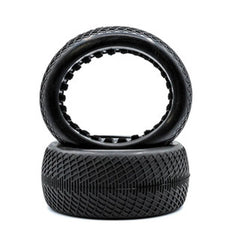 Radar - 1/8 TRUGGY Tires w/ Inserts (1 Pair) Soft (Yellow)