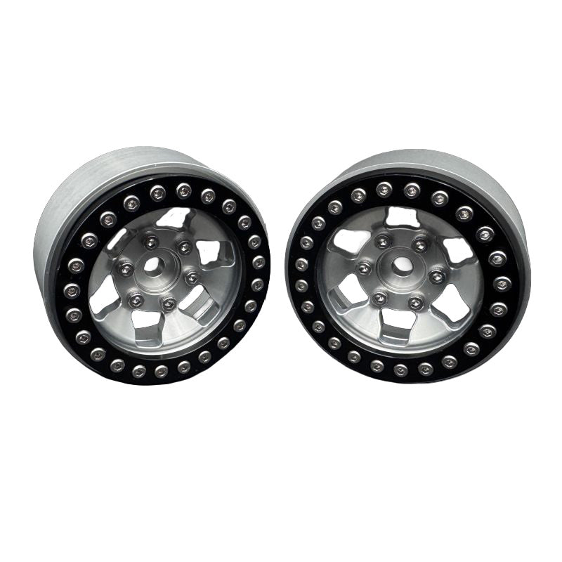1.9 "Granite" Aluminum Beadlock Wheels w/Reef Hubs