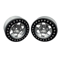 1.9 "Granite" Aluminum Beadlock Wheels w/Reef Hubs