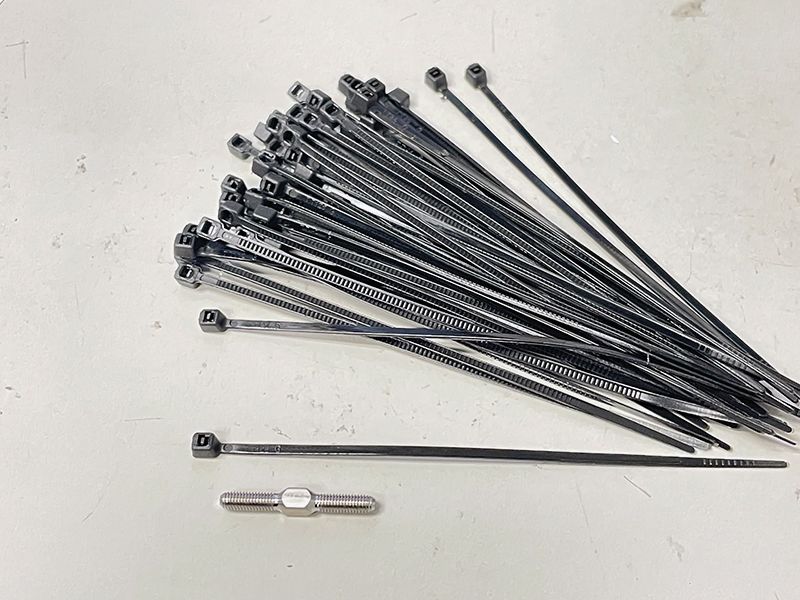 Ultra Thin Micro Zip Ties (50pc)