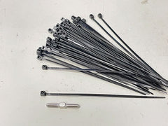 Ultra Thin Micro Zip Ties (50pc)
