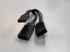Y Splitter - 80mm All Black