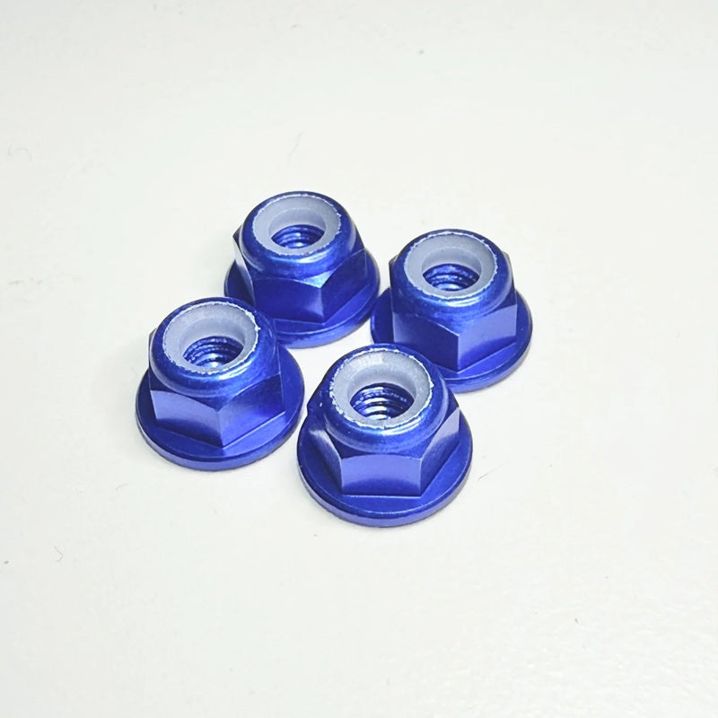 Wheel Nuts Blue 4 Pack