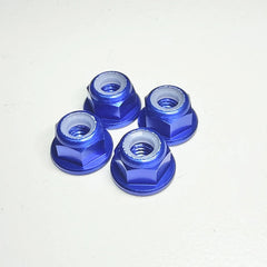 Wheel Nuts Blue 4 Pack