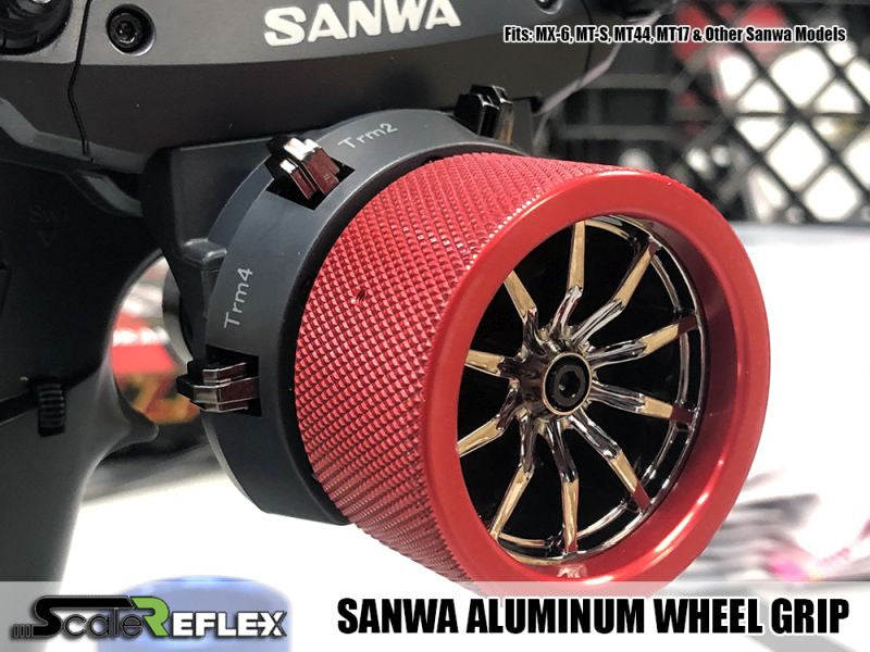 Wheel Grip / Sanwa / Red