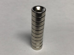 Universal Countersunk Magnets 8 Pack