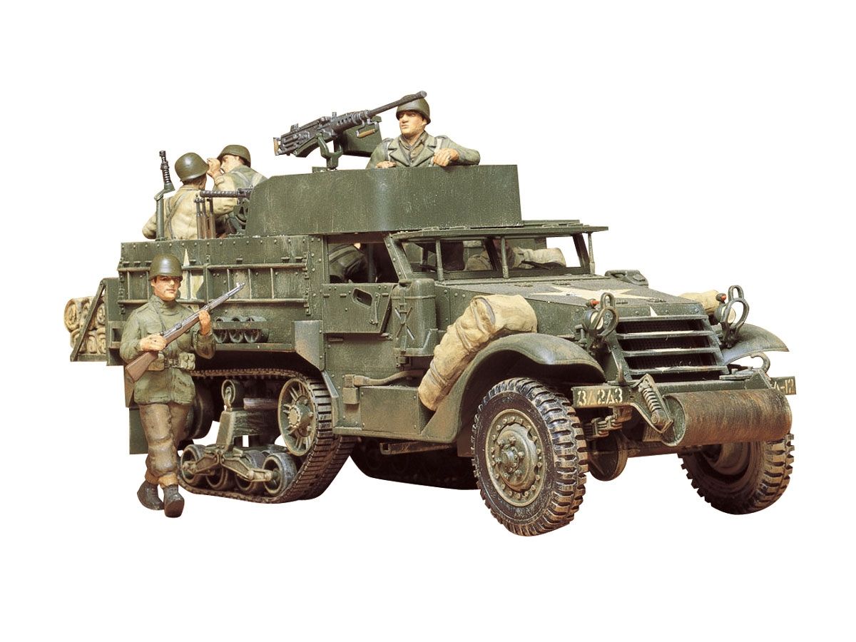 1/35 U.S. Armored Personnel Carrier M3A2 Half-Truck