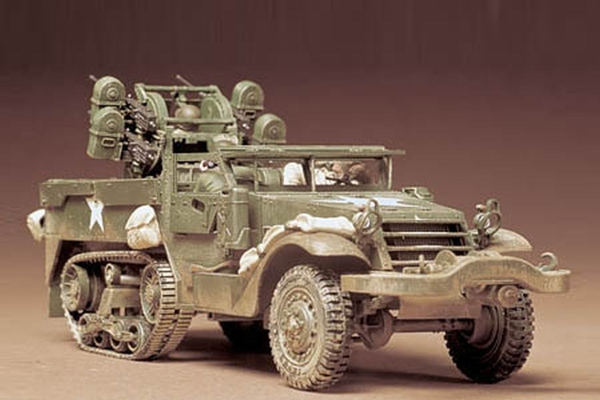 1/35 U.S. Multiple Gun Motor Carriage M16 Halt Track Kit