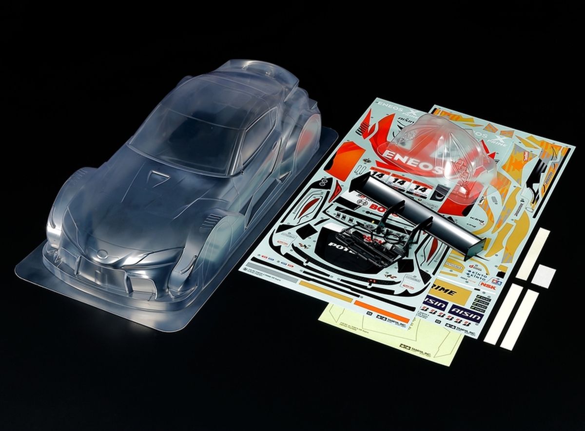 1/10 RC ENEOS X PRIME GR Supra Lightweight Body Parts
