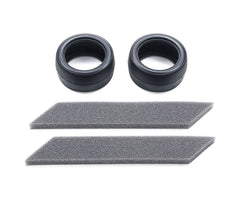 RC Wide Racing Slick Tires w/ Inner Sponge