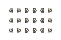 RC CC-02 LF 6mm Ball Collars, Low-Friction (18pcs)