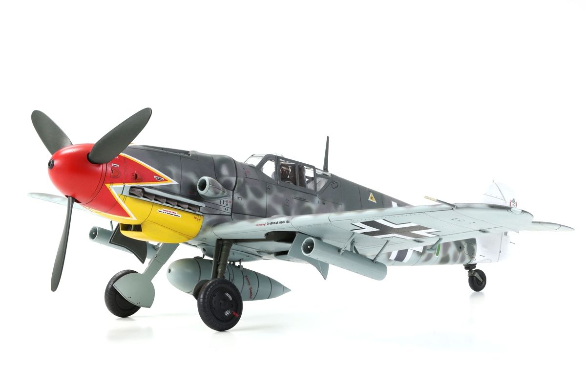 Messerschmitt BF109 G-6, Late Model, Plastic Model