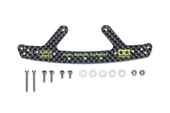 JR HG Front Bumper Plate, Carbon 1.5mm