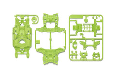 JR MS Chassis Set, Yellow/Green Mini4WD Station