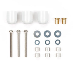 Low Friction Hi-Mount Tube Stabilizer Set (White) Mini