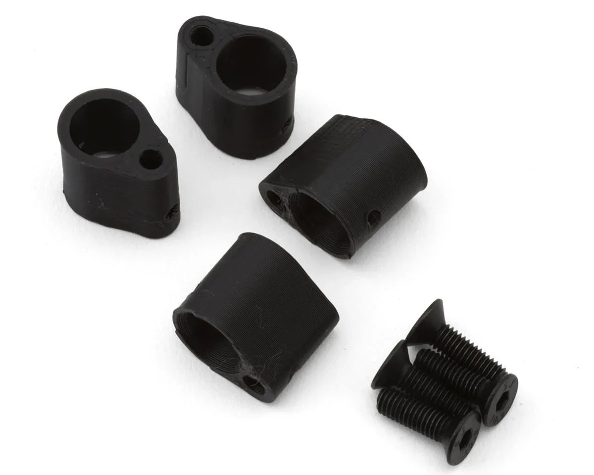 Body Mounts, Dirt Oval, Black