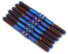 Losi 22s DLM - HyperMax 3.5mm Titanium Turnbuckle Kit, Blue