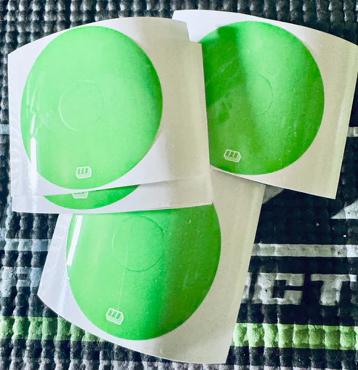 Workhorse Wheel Stickers, Green