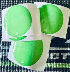 Workhorse Wheel Stickers, Green