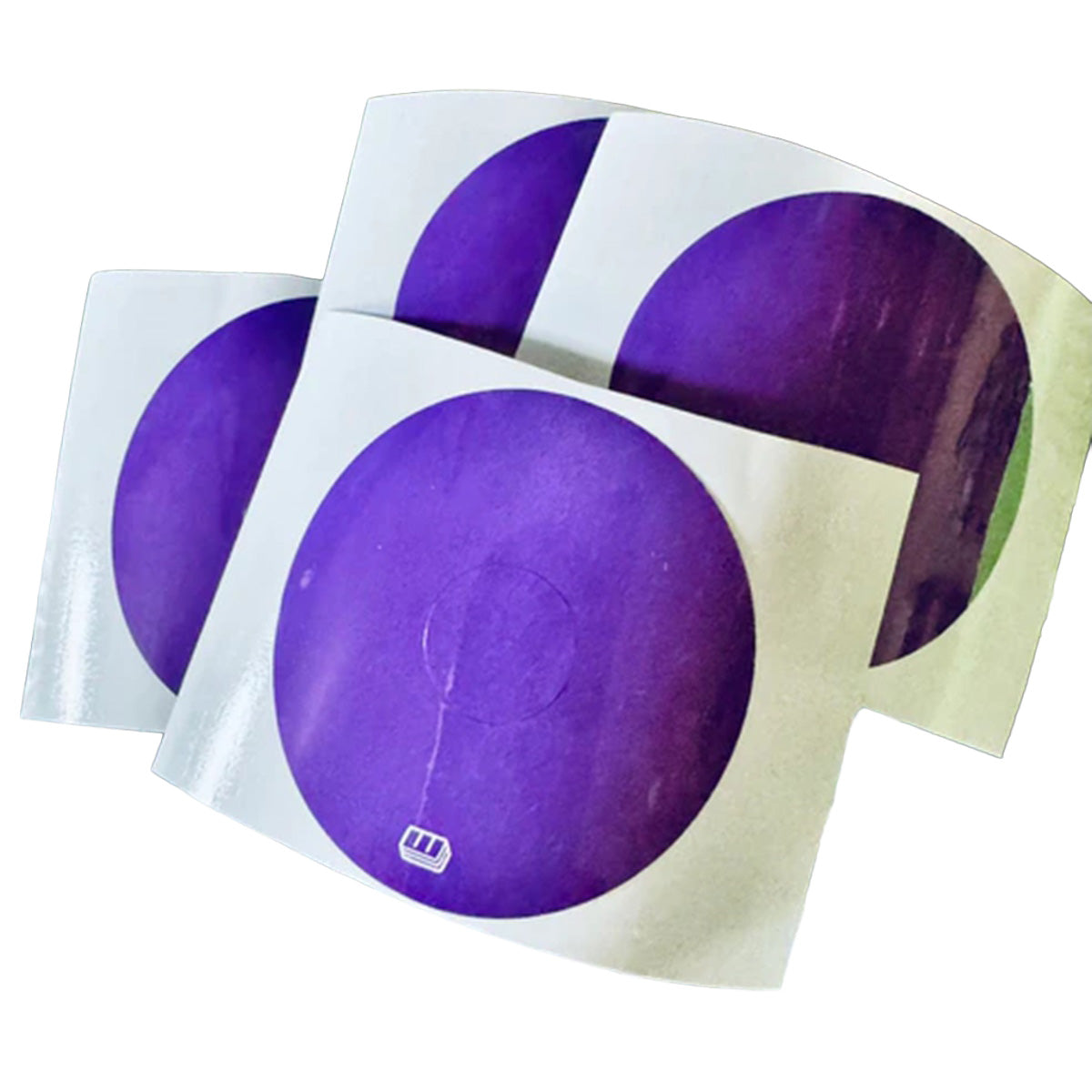 Workhorse Wheel Stickers, Purple