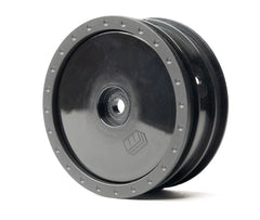 1/10 Whiplash Front 2.2" 12mm Sprint Car Wheels (2) (Black)
