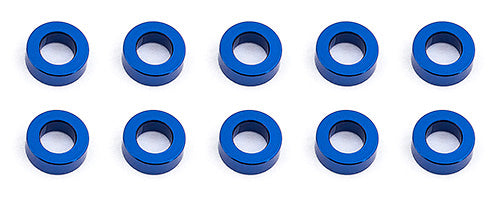 Ballstud Washers 5.5 x 2.0mm Blue Aluminum (10)