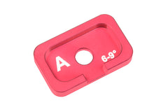 Aluminum Caster Adjustment Plate FSX10 - A (6 Degree - 9