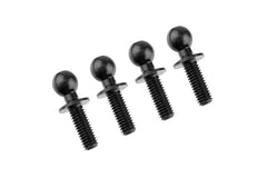 Ball End Dia. 4.8mm - Thread 8mm - Steel - 4 pcs: SBX410