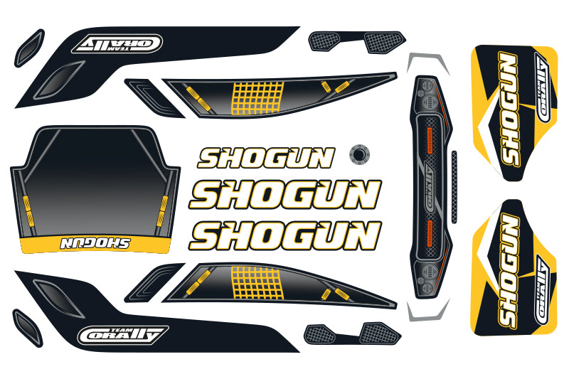 Team Corally Body Decal Sheet Shogun XP 6S