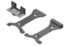 Battery Brace - 2S-3S - Composite - 1 Set: Mammoth,