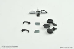 Scale Parts (Mirrors, Vents, Knobs): SR4