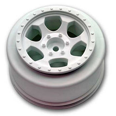 Trinidad SC White Wheels Fits Slash 4X4, Blitz, Ultima SC