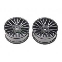 Front Wheels, Black (2 pcs) - Wolf 2
