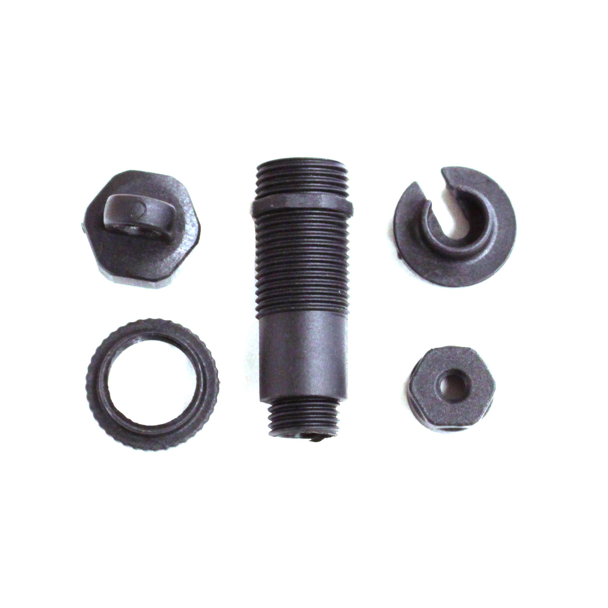 Shock Caps, Shock Body, Spring Perch (1ea): Cage-R