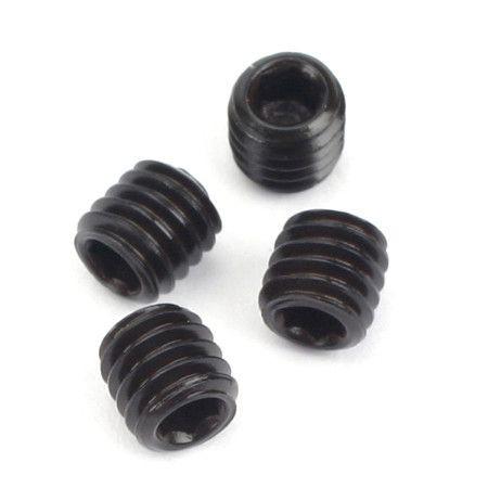 Socket Set Screws, 4mm, 4/pkg