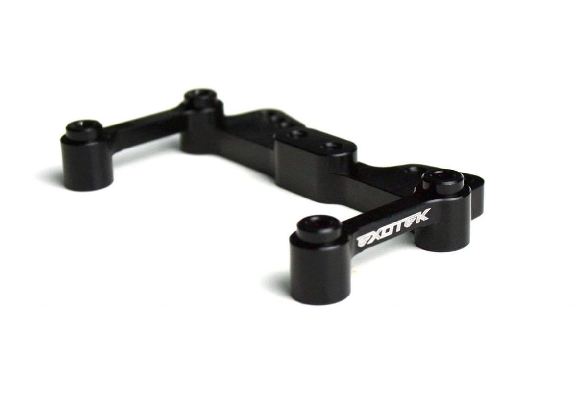RB6 Rear Camber Plate Black (Rear Motor)