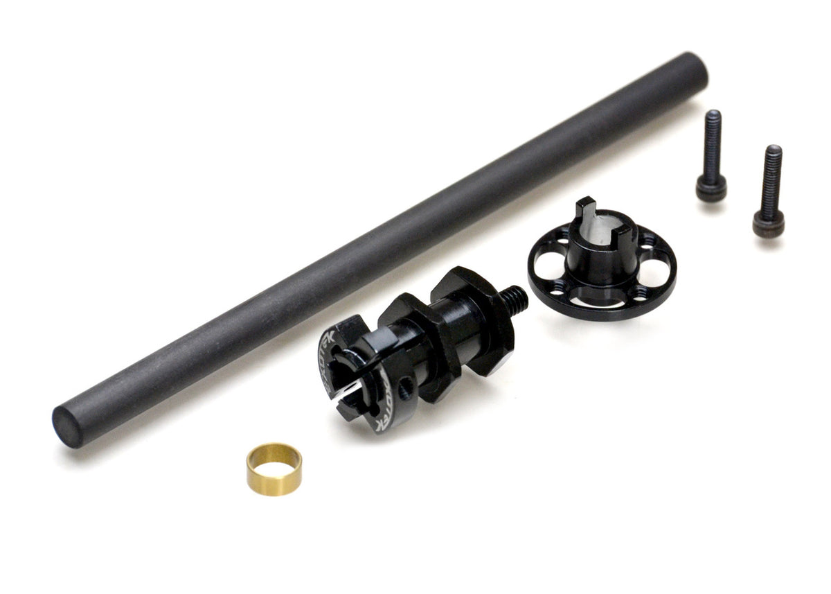 F6 X1 Spool Set, with 1/4" Carbon Axle and Right Hub